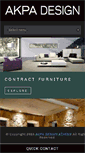 Mobile Screenshot of akpadesign.gr